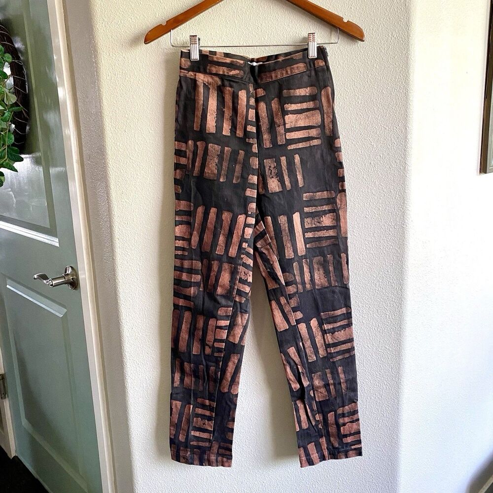 osei duro X Anthropologie Batik Print Pants Women’s Size Small